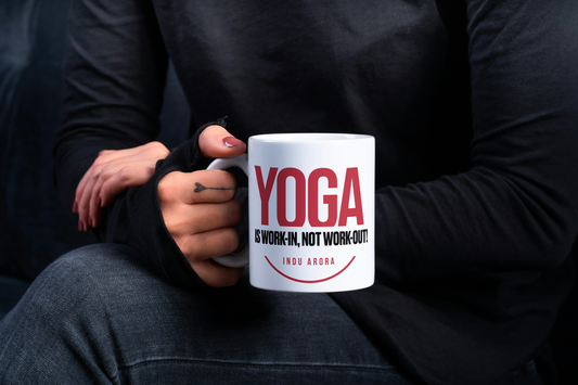 Yoga is Work-In Mug