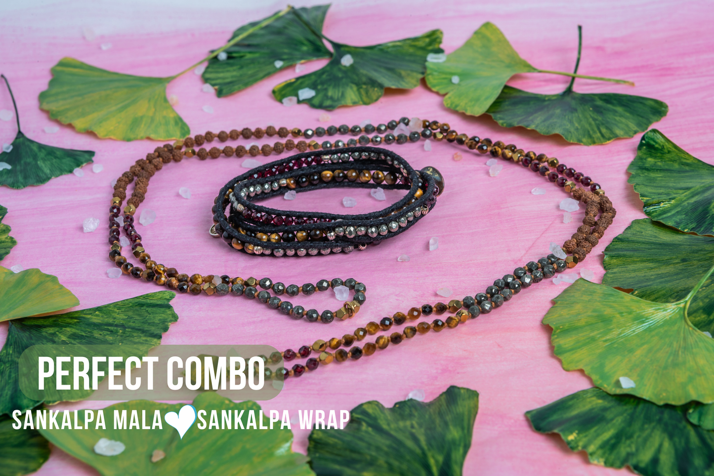 Sankalpa Bundle - Wrap + Mala
