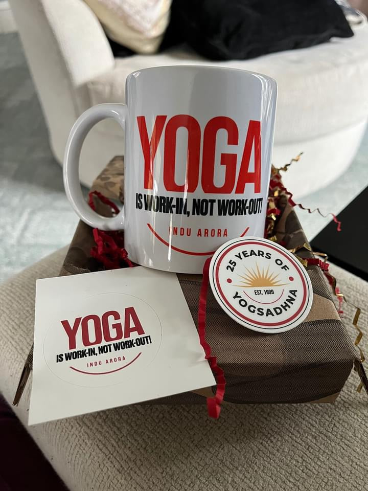 Yoga is Work-In Mug