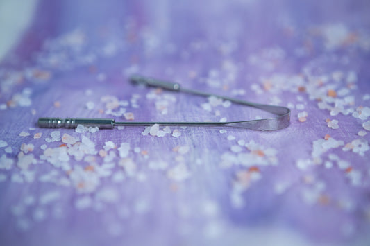 Steel Tongue Scraper - Oral Hygiene
