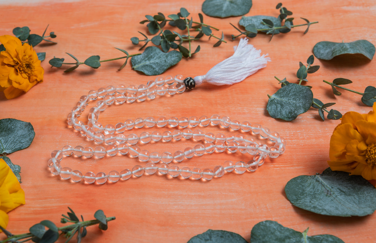 Quartz Japa Mala