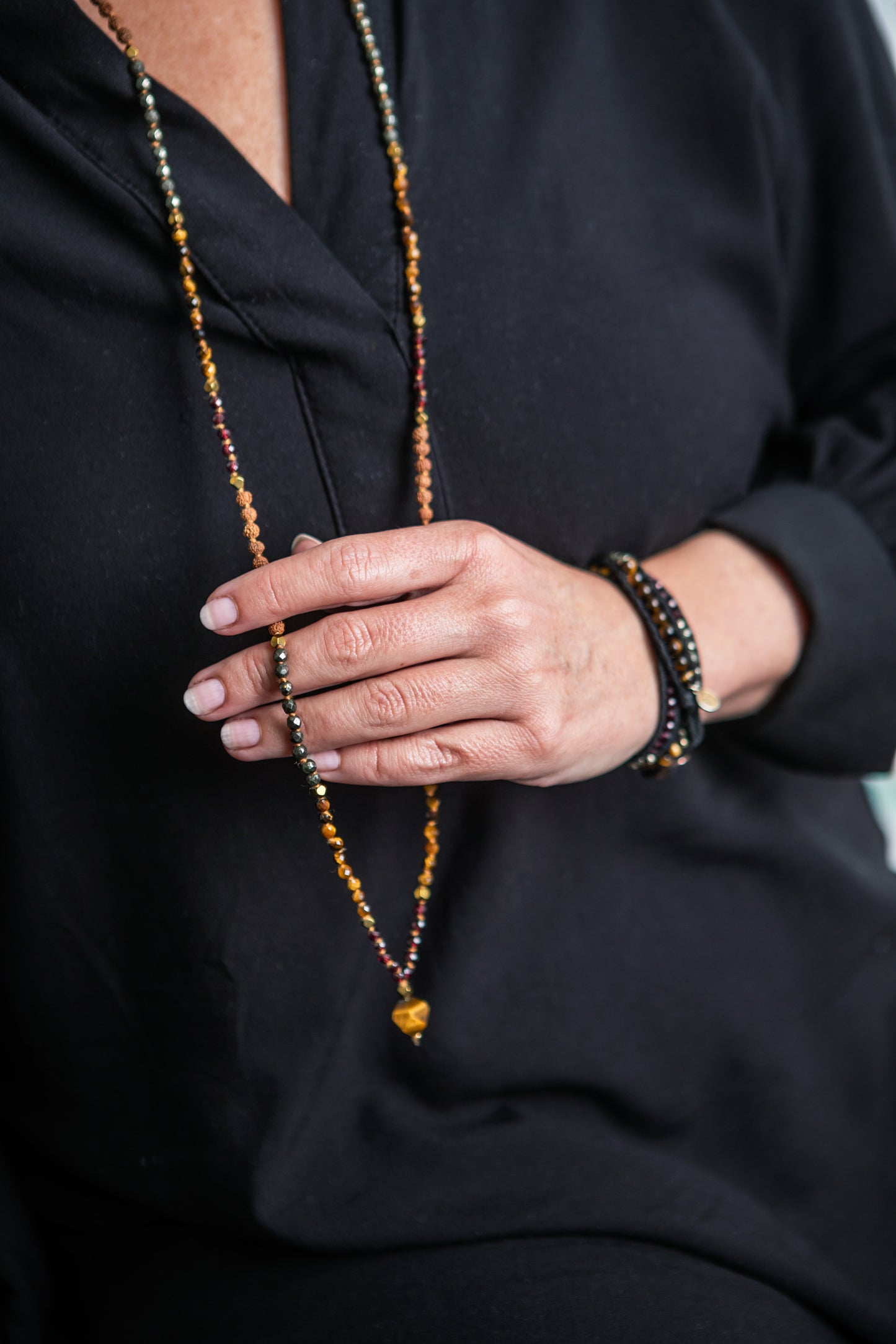 Sankalpa Bundle - Wrap + Mala