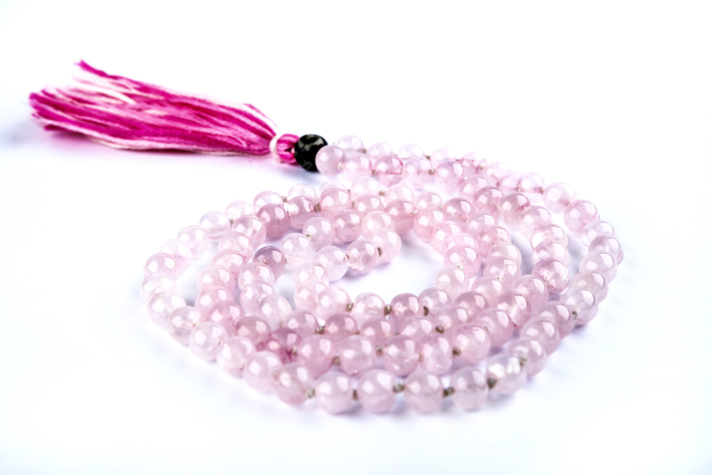 Rose Quartz Japa Mala