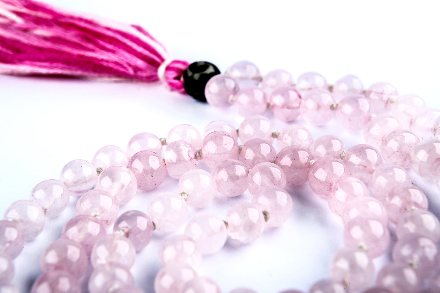 Rose Quartz Japa Mala