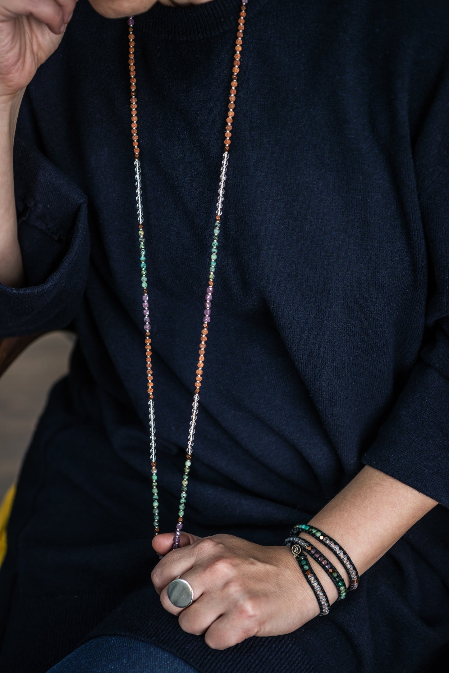 Sattva Bundle - Wrap + Mala